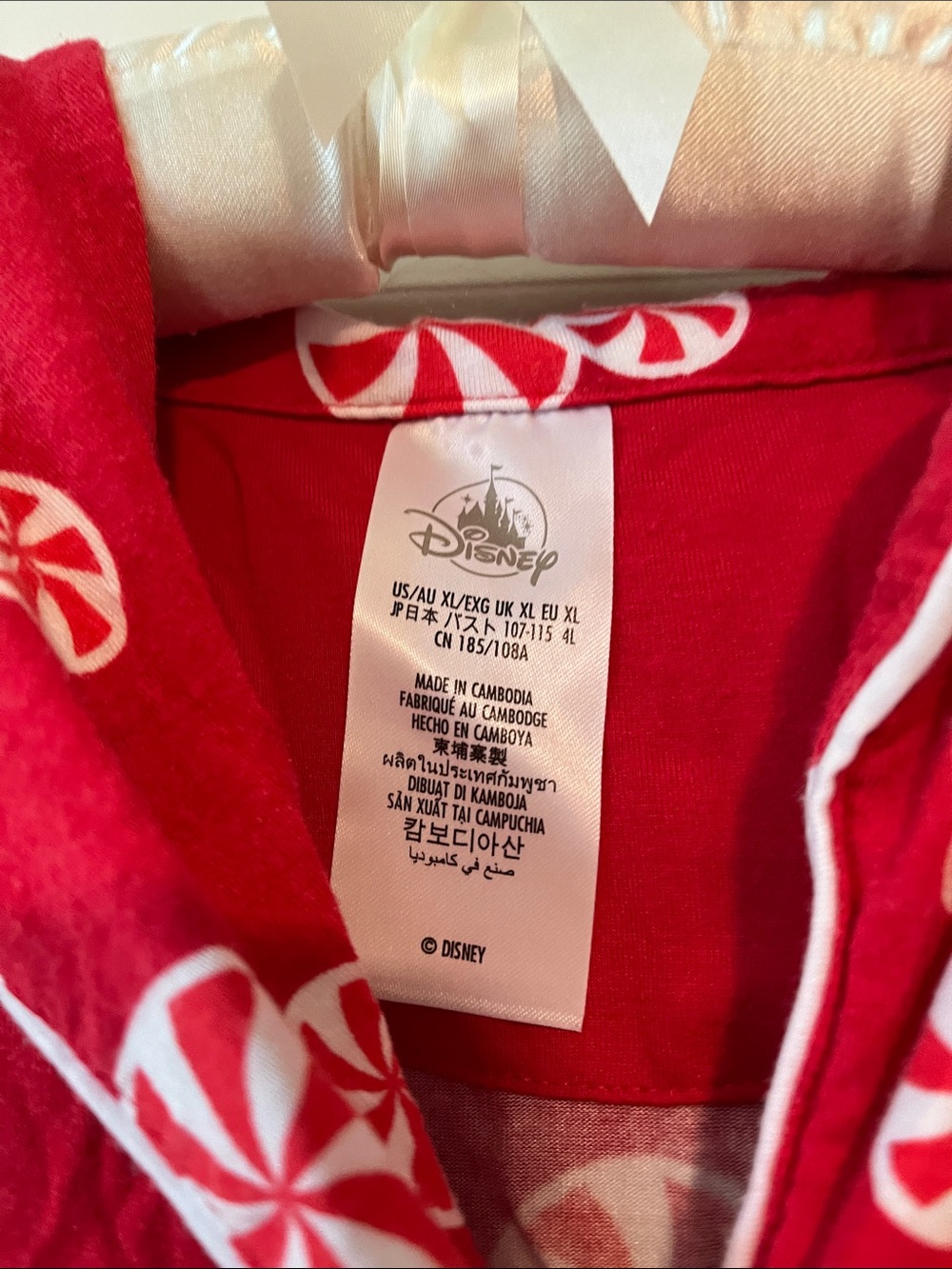Disney Mickey Peppermint Pajama Set - Picture 2 of 3